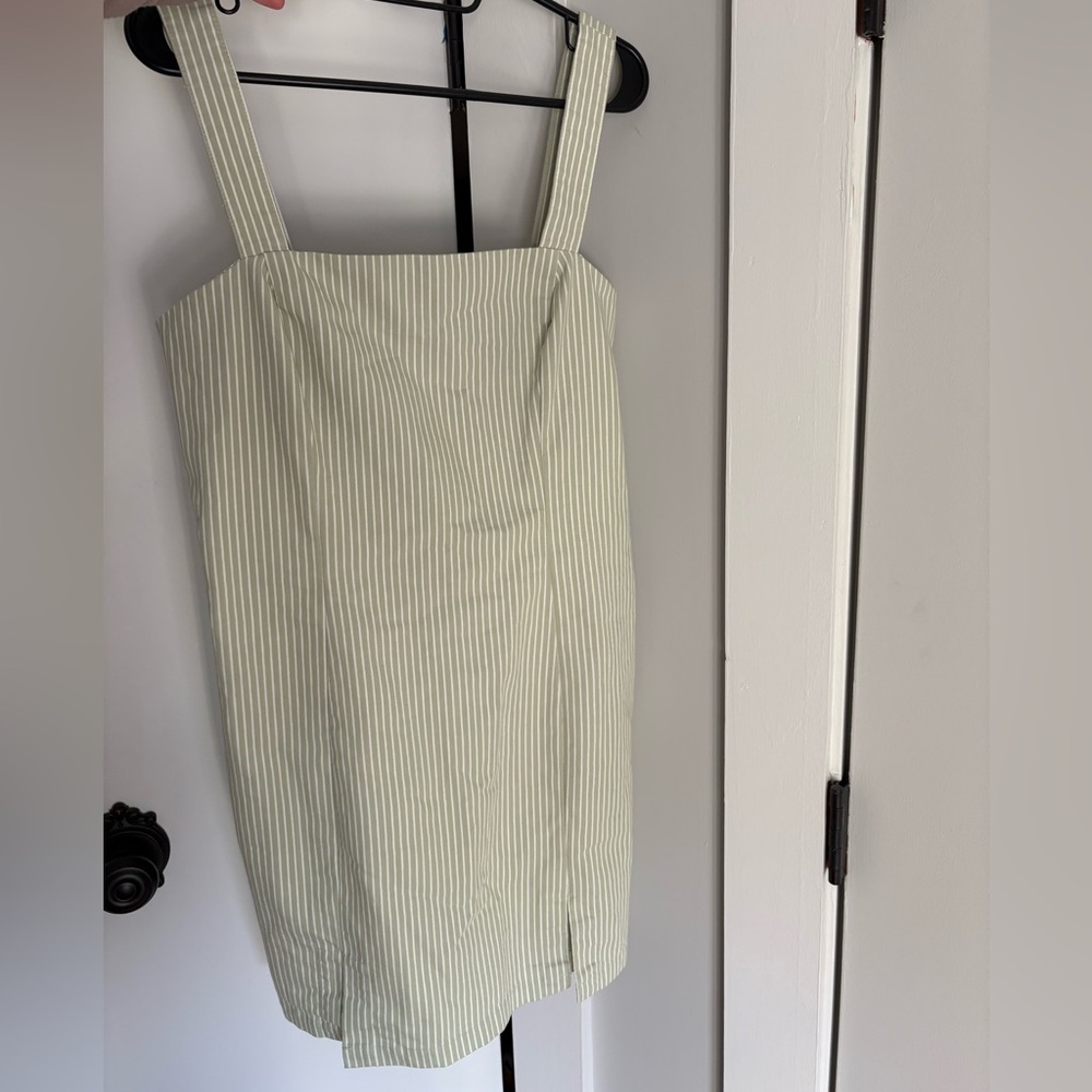 Striped Green Dress- beachy/surfer/skater style. Forever 21